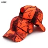 KOEP Jungle Tree Orange Camouflage Cotton Dad Snapback Hat Outdoor Fishing Baseball Cap Hunting Hat KBRT5 1
