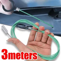 3M Upgraded Car Sunroof Drain Cleaning Tools Brush Pipe Cleaner Thin Unblocker Sunroof Windshield Wiper Drainage Holes amagi 2
