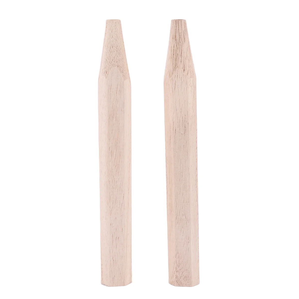 2Pcs Badminton Racket Handle Grip Wooden Badminton Handle Repair of Racket,G6