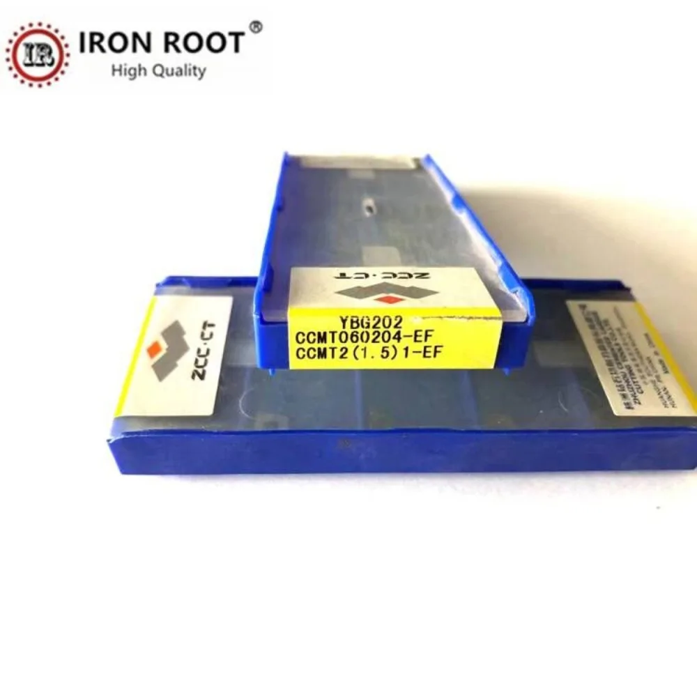 

50P CCMT060204 EM YBG202 + 50P EF YBG202 CNC индексируемая фотопластина для токарного станка с ЧПУ