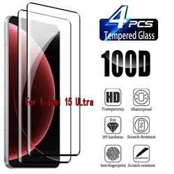 Ultra - Thin 3D Curved Tempered Glass Screen Protector - Clear Full Coverage - 2 Pieces (For Xiaomi 15 Ultra)