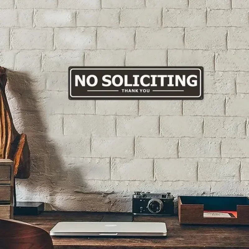 빈티지 금속 경고 신호, 방 장식, 프리미엄 내구성 방수, 야외 주석 사인, 가정 벽 장식