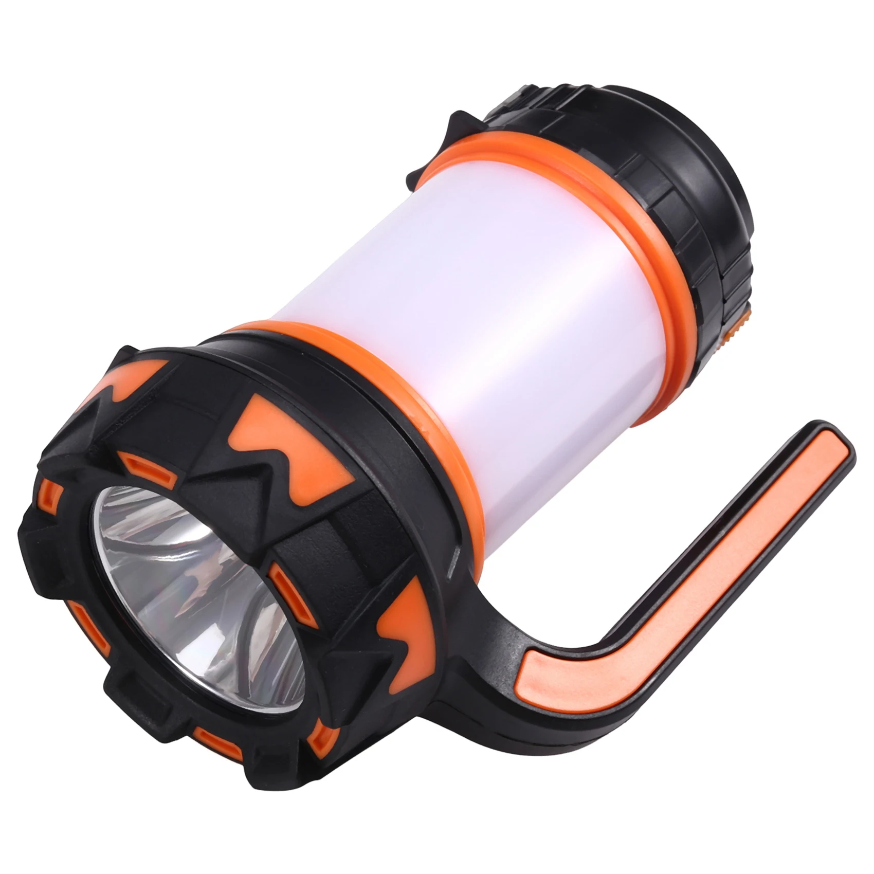 BAAU LED Lantern Camping Flashlight Rechargeable Waterproof Searchlight Outdoor Emergency Multi-Function Searchlight,C