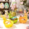 Creative Easter Display Bowls 16*7.5cm Lovely Rabbit Shaped Snacks Storage Tray for Festival Parties Tabletop Decoration 4