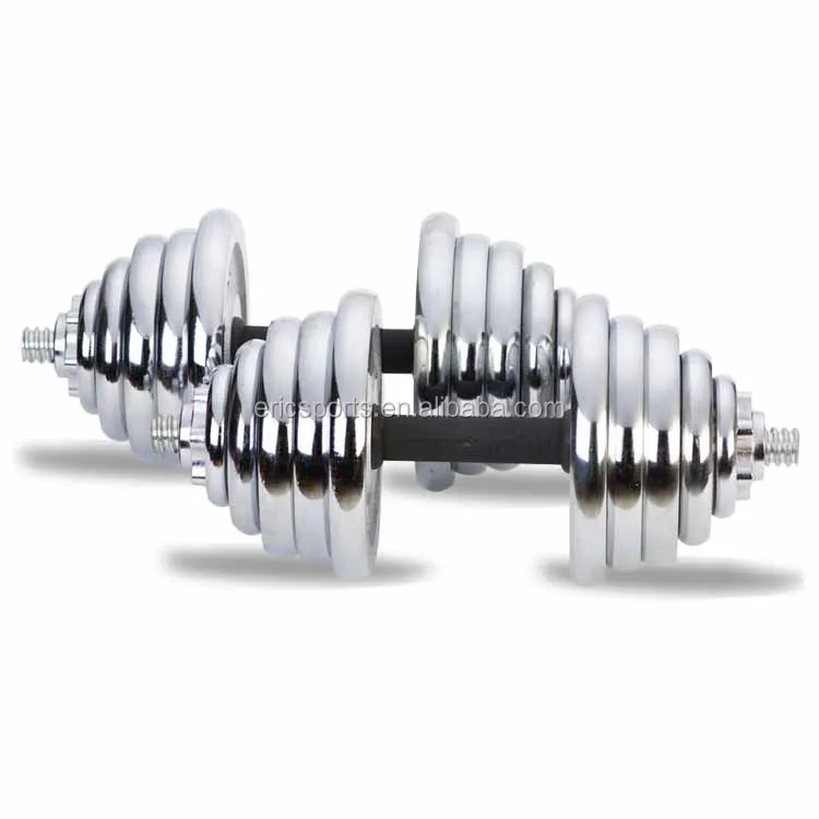 

50KG Exercise Dumbbells Men China Commercial Rubber 10kg Dumbbell Set Strength Adjustable Dumbbells 40kg
