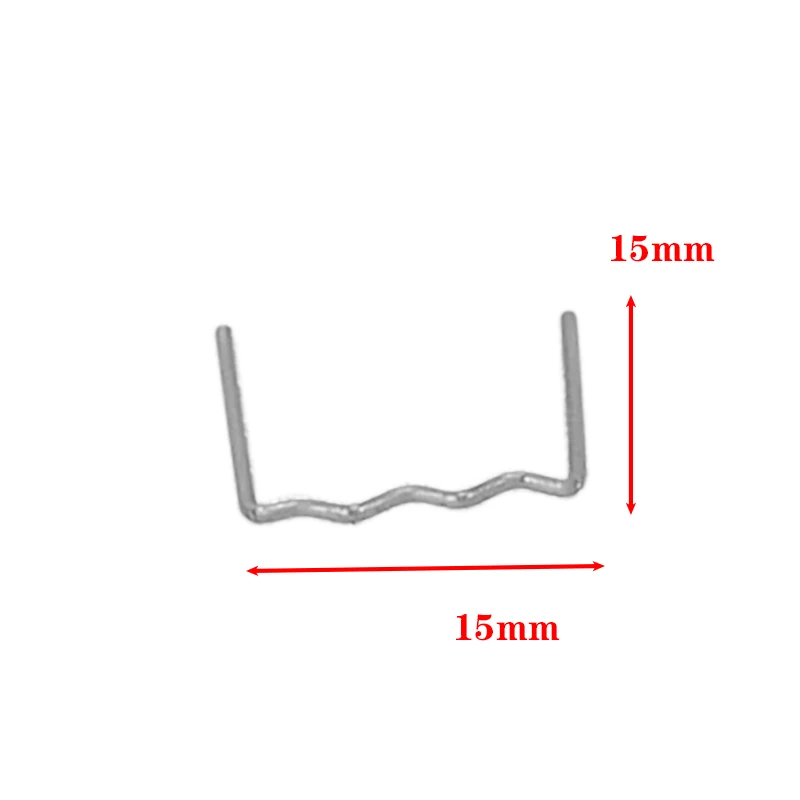 Hot Stapler Staples 600Pcs 0.8mm/0.6mm Standard Pre Cut Wave Staples For Plastic Stapler Repair Car Bumper Repair Welder Wire