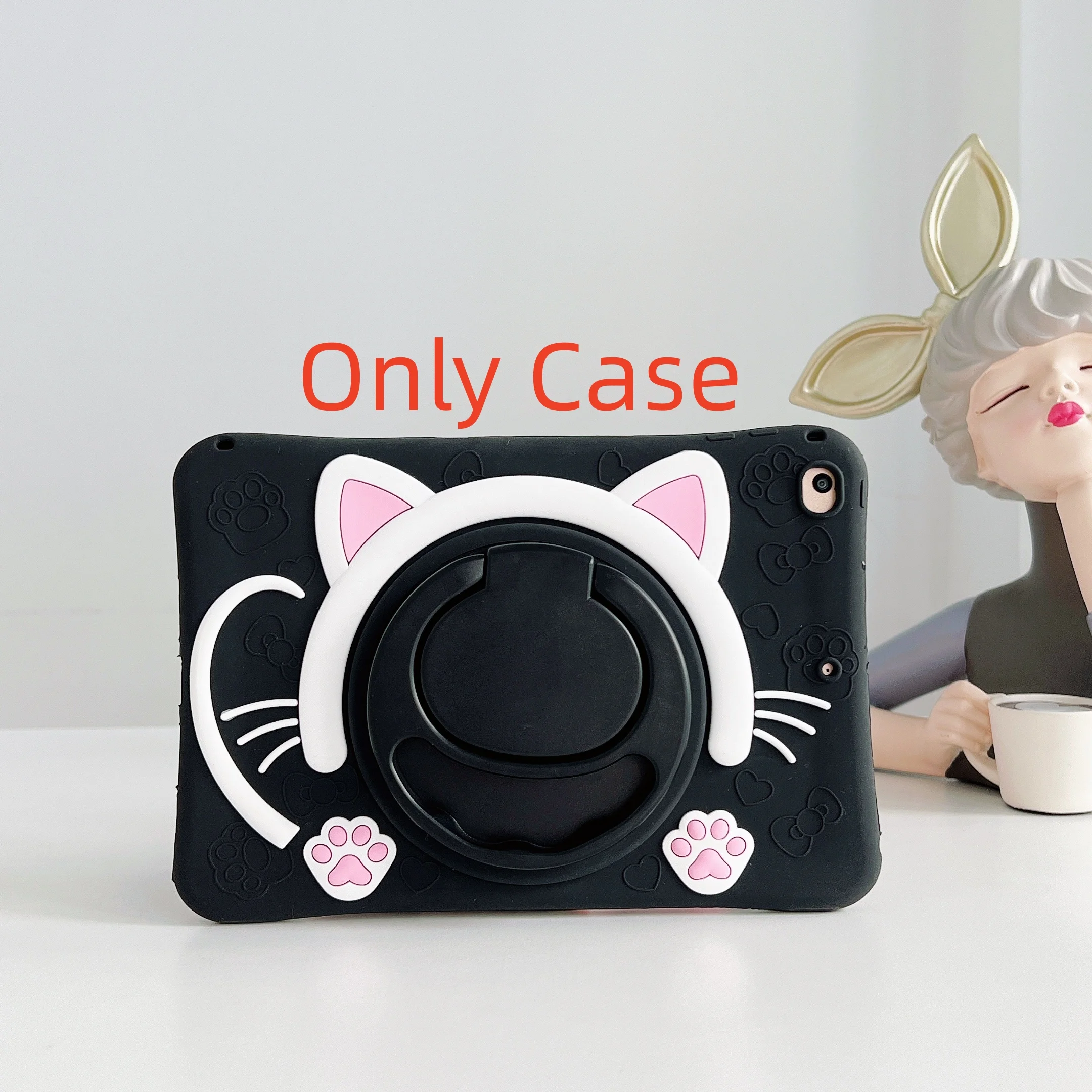 Kids Cartoon Tablet Stand Cover, Protective Case