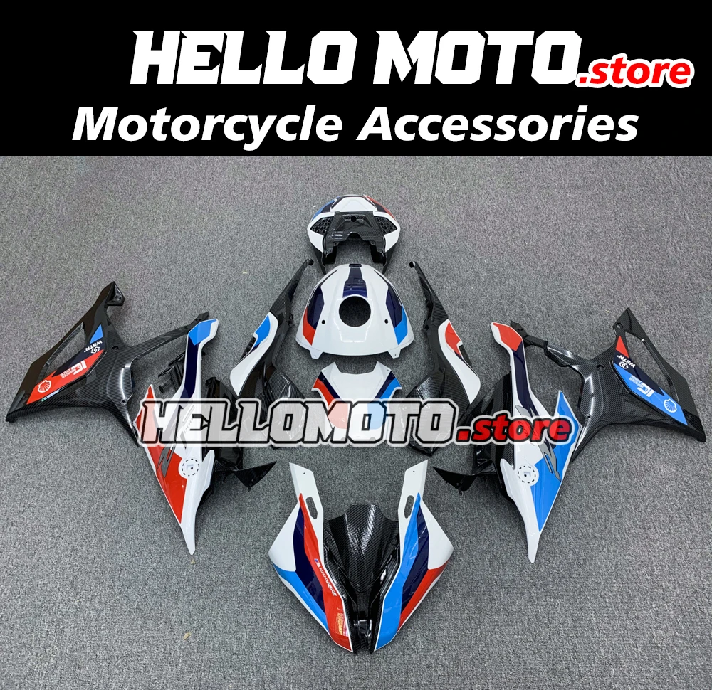 

New ABS Injection Molding Fairings Kits Fit For S1000RR M1000RR 2019 2020 2021 2022 Bodywork Set Imitation Carbon Fiber