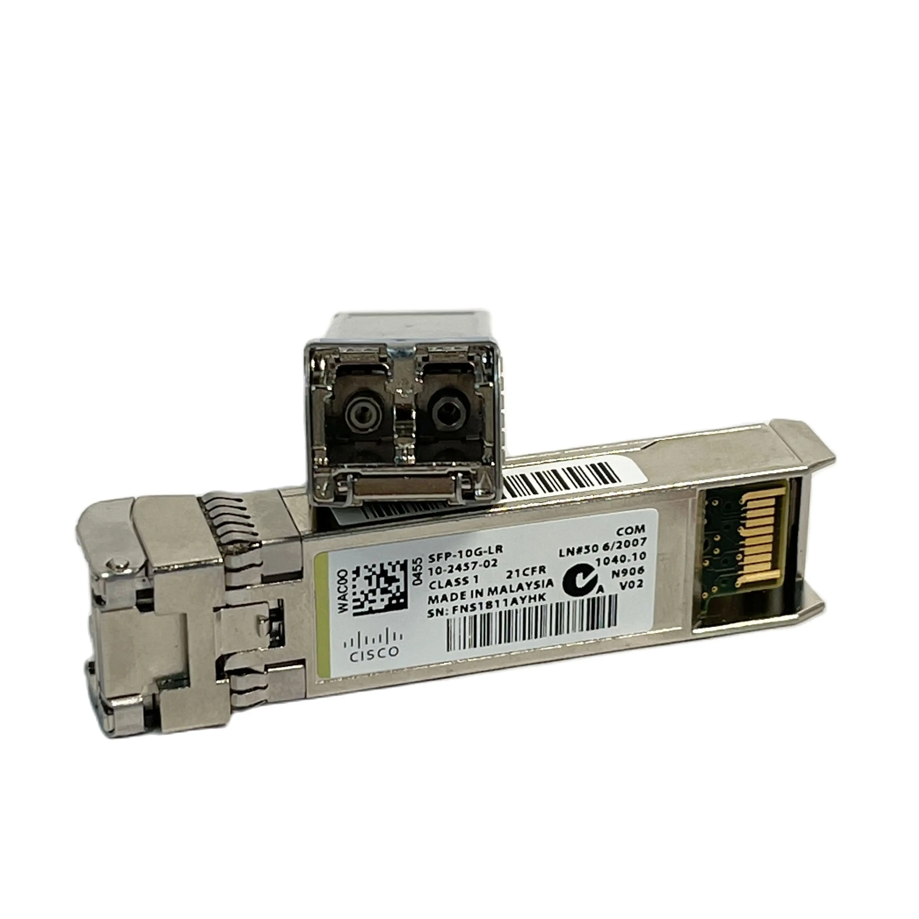 Module émetteur-récepteur de Fiber optique SMF monomode, Module Original de 10km SMF, SFP-10G-LR-02, 2457 nm