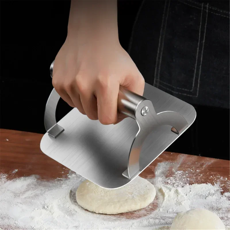 

Smash Burger Cake Press Burger Press Patty Maker Stainless Steel Non-Stick Durable Heat-resisting Kitchen Smasher Griddle Tool