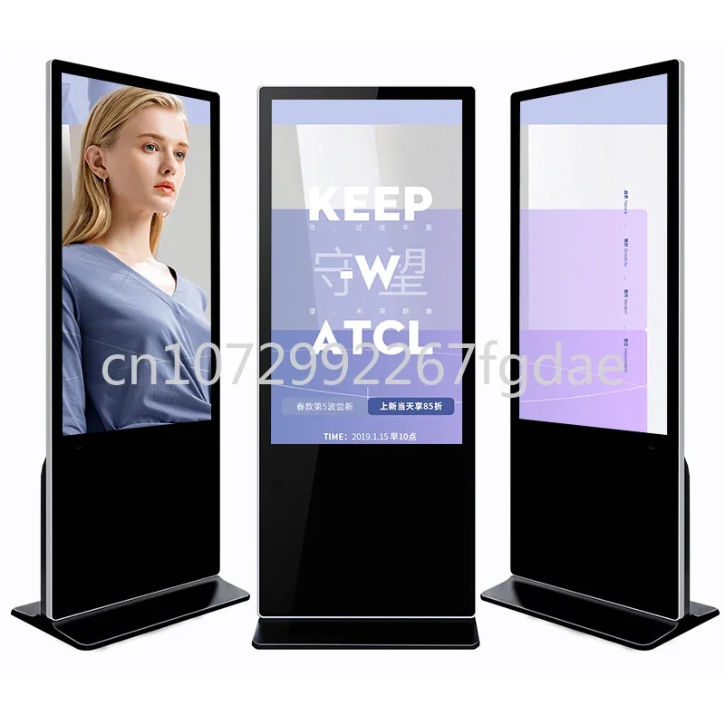 32Inch43 Inch Android+touchscreen Ground To Ground Network WiFi LCD Advertising Display,Indoor Kiosk Independent Digital Signage