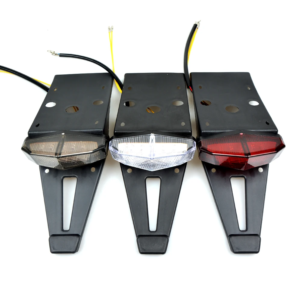 Motorcycle ATV LED Rear Tail Brake Stop Indicator Signal Lamp Universal