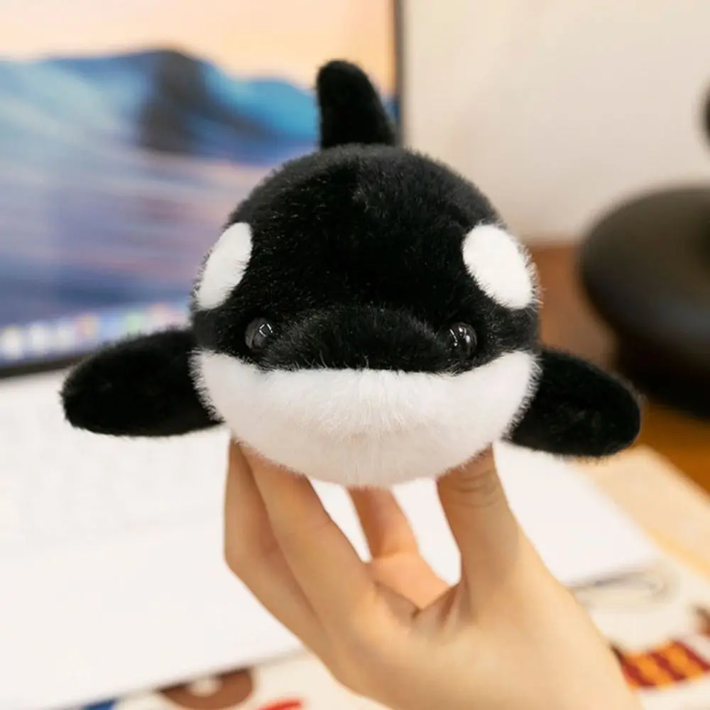 PP Cotton Sea Animals Fluffy Comfortable Simulation Stuffered Whale Doll Soft Cartoon Marine Animal Stuffed Doll