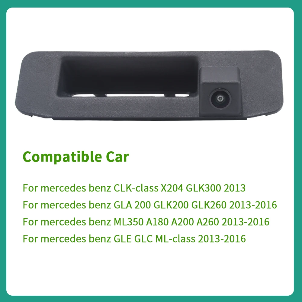 AHD1080 HD Fisheyes Kofferraumgriff Rückfahrkamera für Mercedes GLA 200 GLK 200 260 A180 A260 A200 ML350 – Detail 10