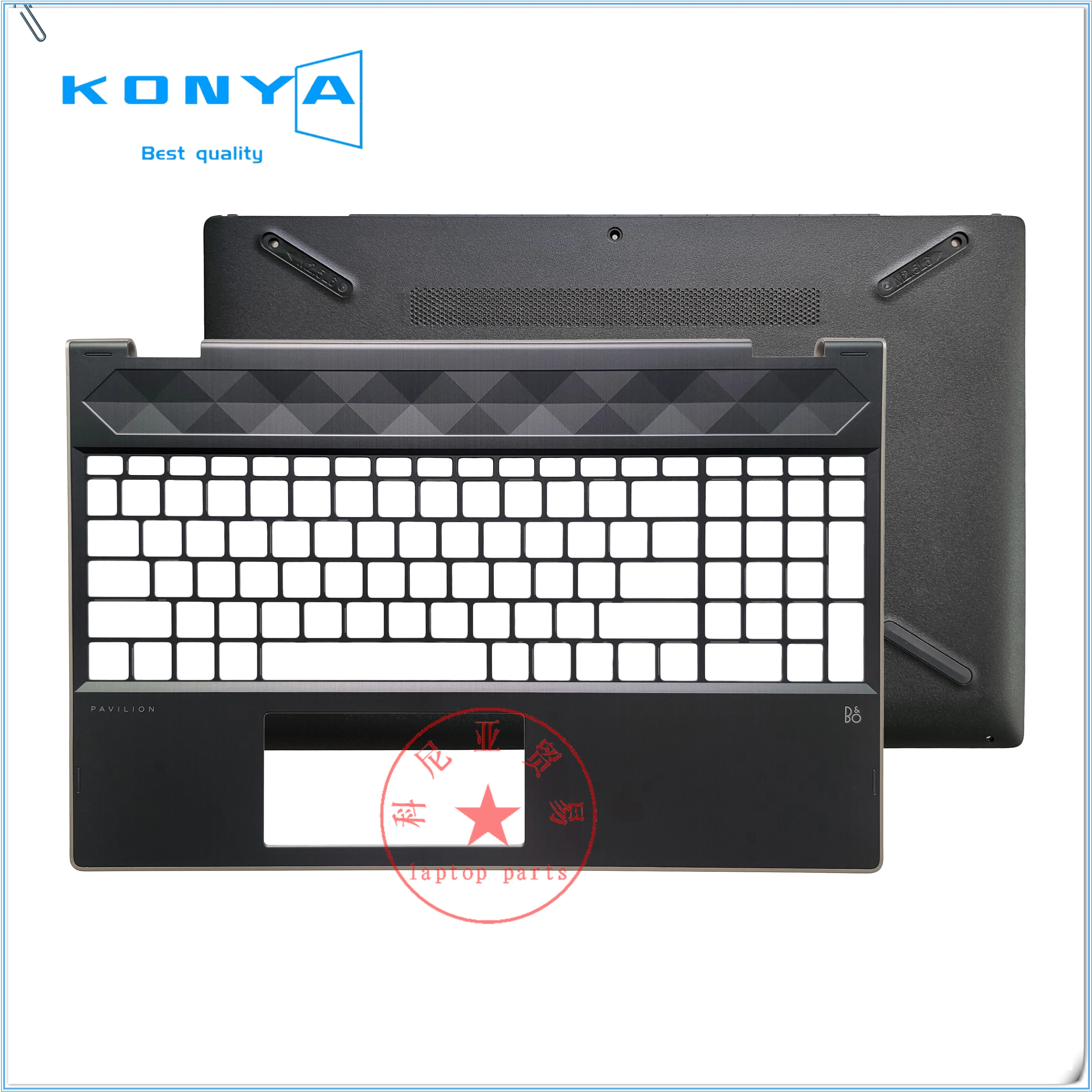 

Новинка, оригинальная задняя крышка для ноутбука HP Pavilion X360 15-CR, задняя крышка для ноутбука/Передняя панель/Упор для рук/Нижняя деталь