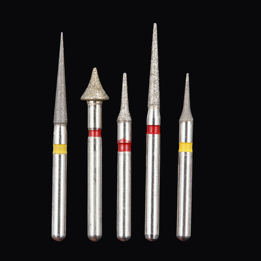 AZDENT Dental Diamond Burs Kieferorthopädisches interproximales Emaille-Reduktionsset Schneiden Schleifen Polieren für Hochgeschwindigkeits-Handstück – Detail 10