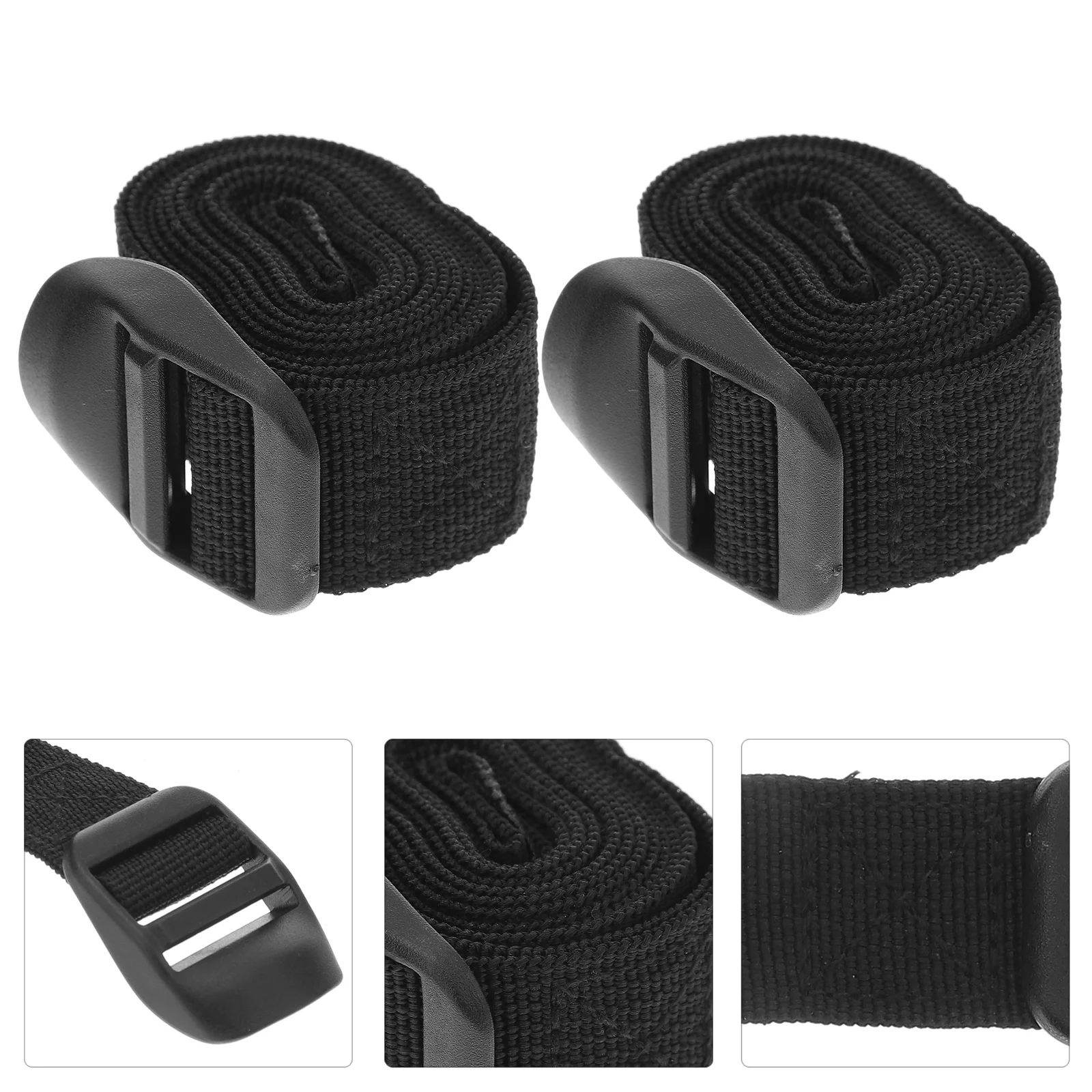 Baggage Belts 1.5m Practical Tie Down Strap Strong Ratchet Belt Suitcase Safety Strap Cargo Lashing with Press
