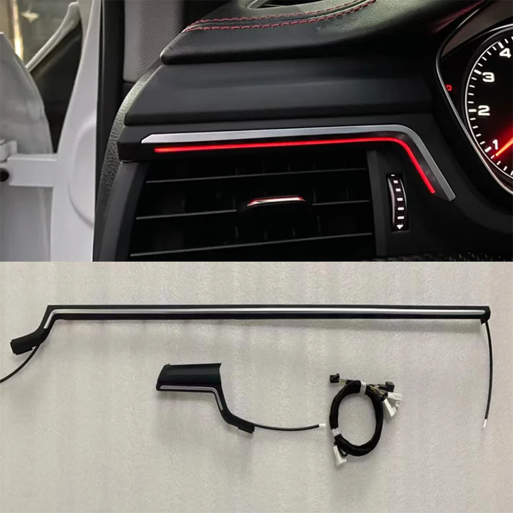 For Audi B9 A4 A5 S4 S5 RS4 RS5 Dashboard Ambient Light Neon Light 30