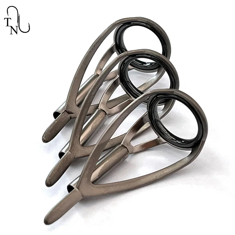 Fishing Tip Guides Building Fishing Rod Guides Ring 5PCS TN99 TUCRLST Saltwater Repair Kit For Replacement Accessorie