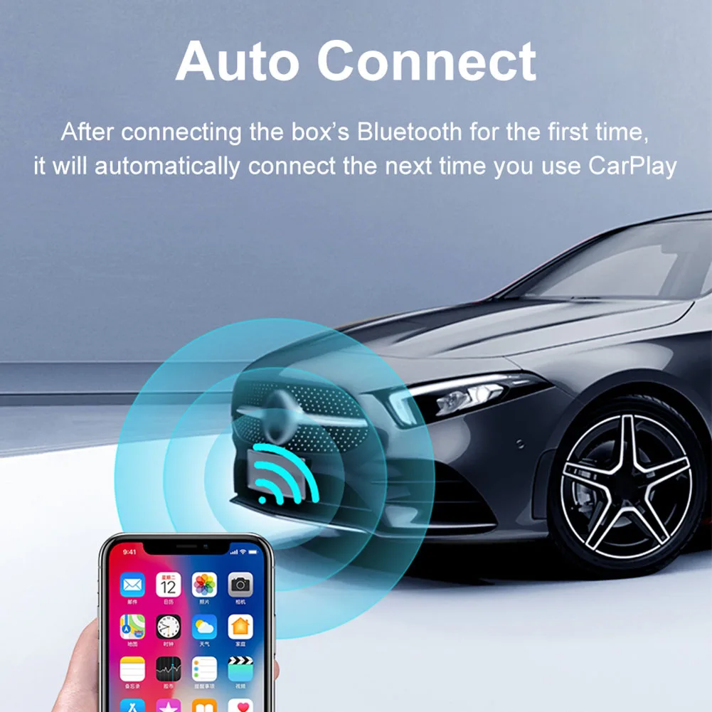 Carlinkit 4.0 sem Fio Android Carplay Carplay Dongle Auto Conectar Compatível com Carplay com Fio Usb Plug And Play - Image 2