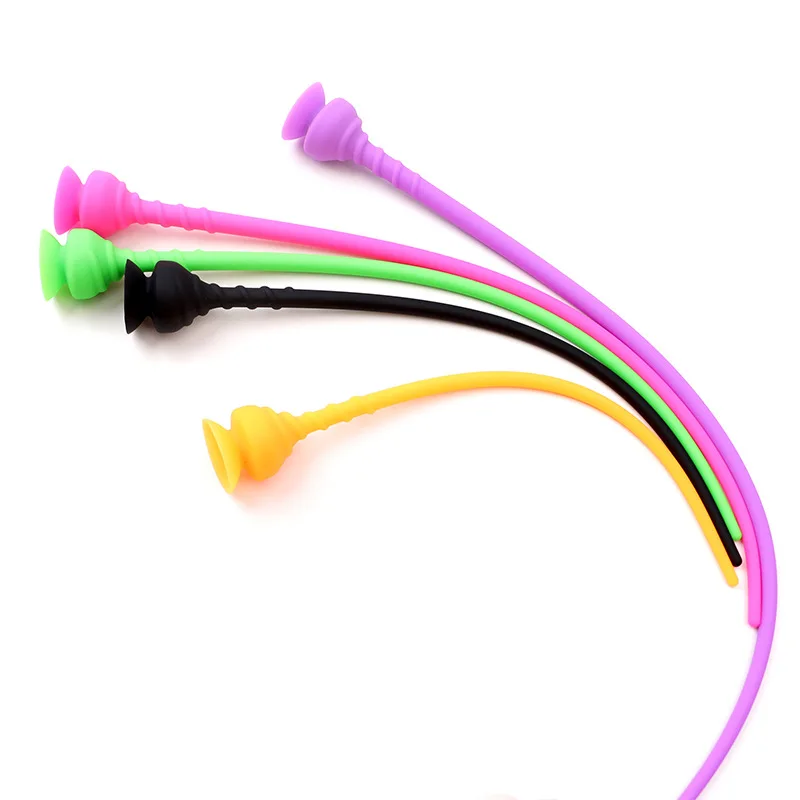 Silicone Urethra Dilator Catheter Penis Plug With Suction Cup urethral sound insert Horse Eye Stimulator sexy adult man sex toys