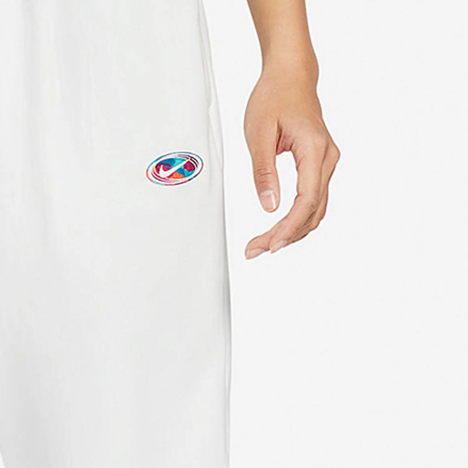 Nike Genuine Product ربيع جديد المرأة السراويل الرياضية متماسكة فضفاضة FD4799-121