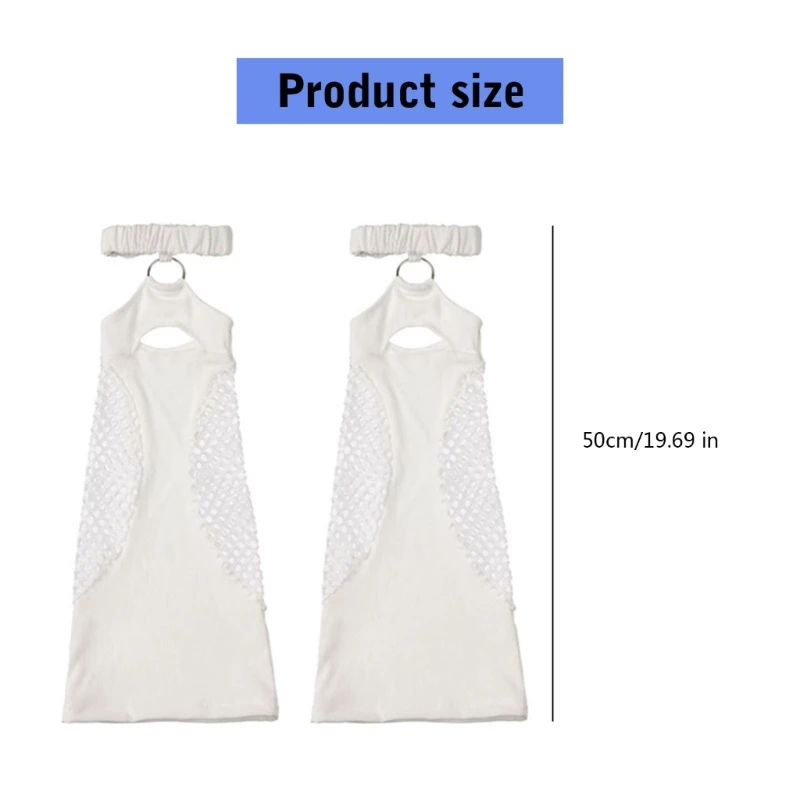 Set Giarrettiera E Reggiseno In Pelle PU – Stile Punk Gotico, Regolabile – Per Festa, Halloween, Cosplay, Danza, Donna - 2