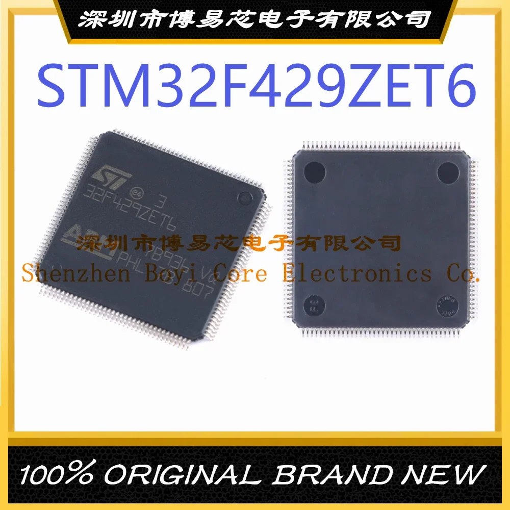 Original STM32F429ZET6 LQFP-144 ARM Cortex-M4 32-bit microcontroller-MCU 1 5pcs lot stm32f030rct6 32f030 rct6 lqfp 64 arm cortex m0 32 bit microcontrollers new and original