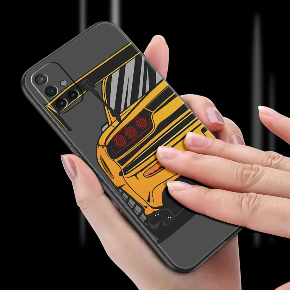 JDM Sports Car Silicone Phone Case – Sleek Japanese Design