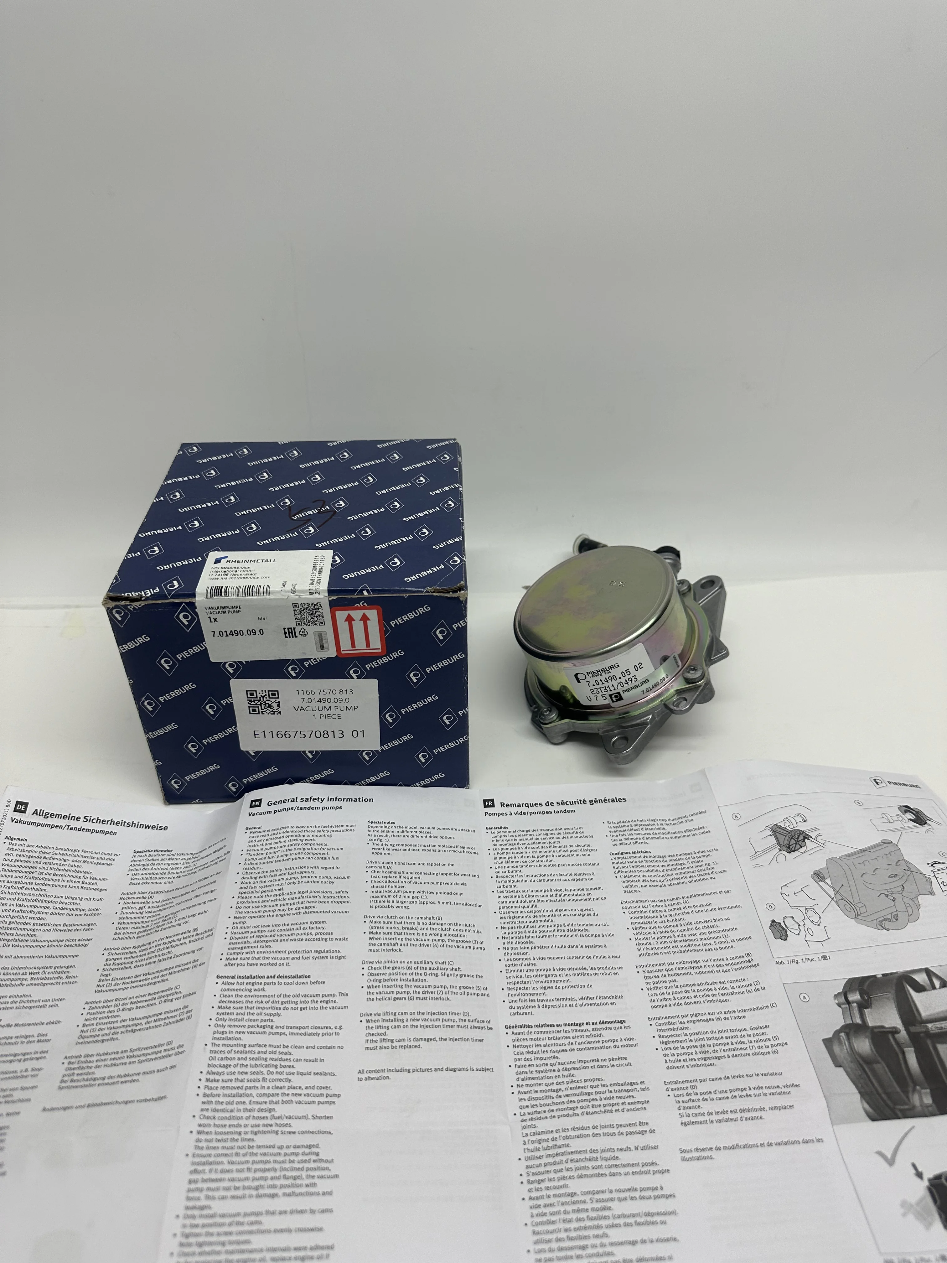 11667570813, for BMW MINI, R55, R56, R57 vacuum with VIN inquiry