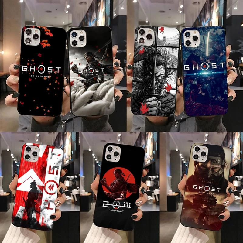 Ghost Of Tsushima Phone Case For iphone 13 12 11 Pro Mini XS Max 8 7 Plus X SE 2020 XR cover 13 case