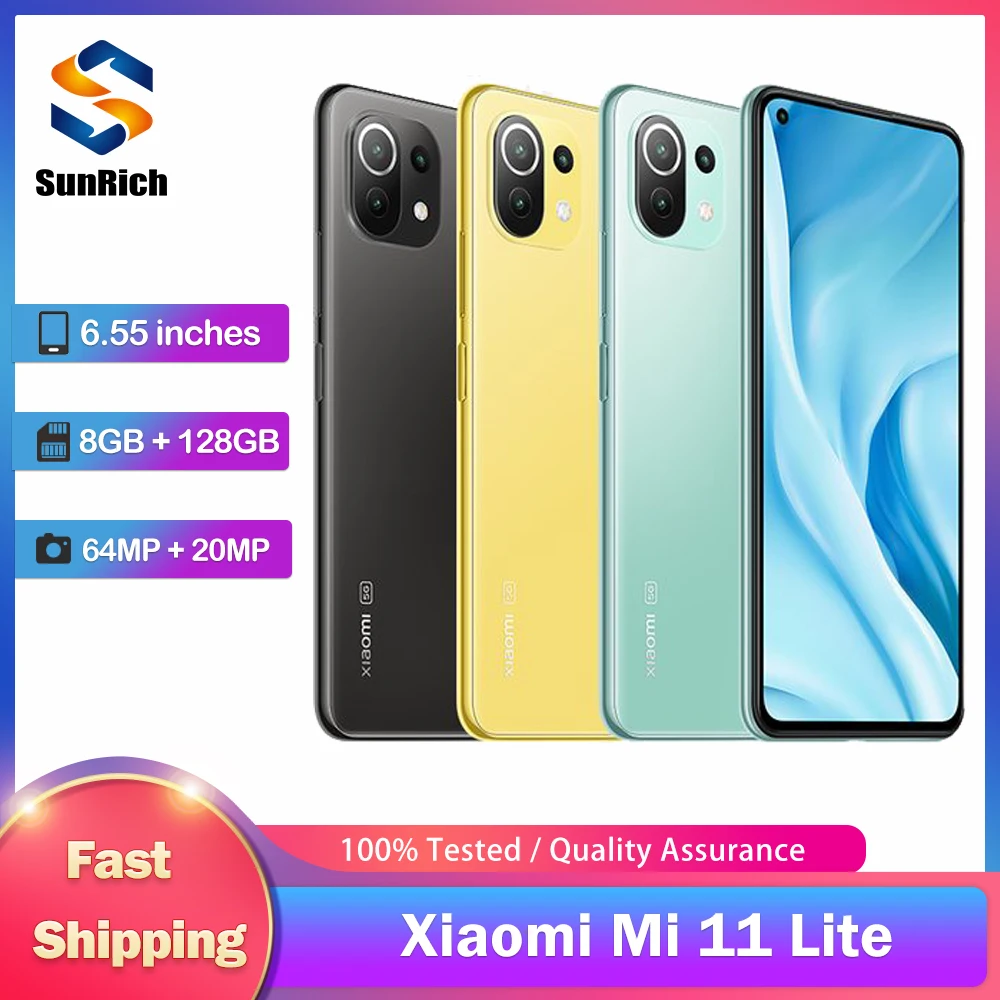 Funda móvil - TUMUNDOSMARTPHONE Xiaomi Mi 11 Lite 4G / 5G / 5G NE,  Compatible con Xiaomi Xiaomi Mi 11 Lite 4G / 5G / 5G NE, Azul