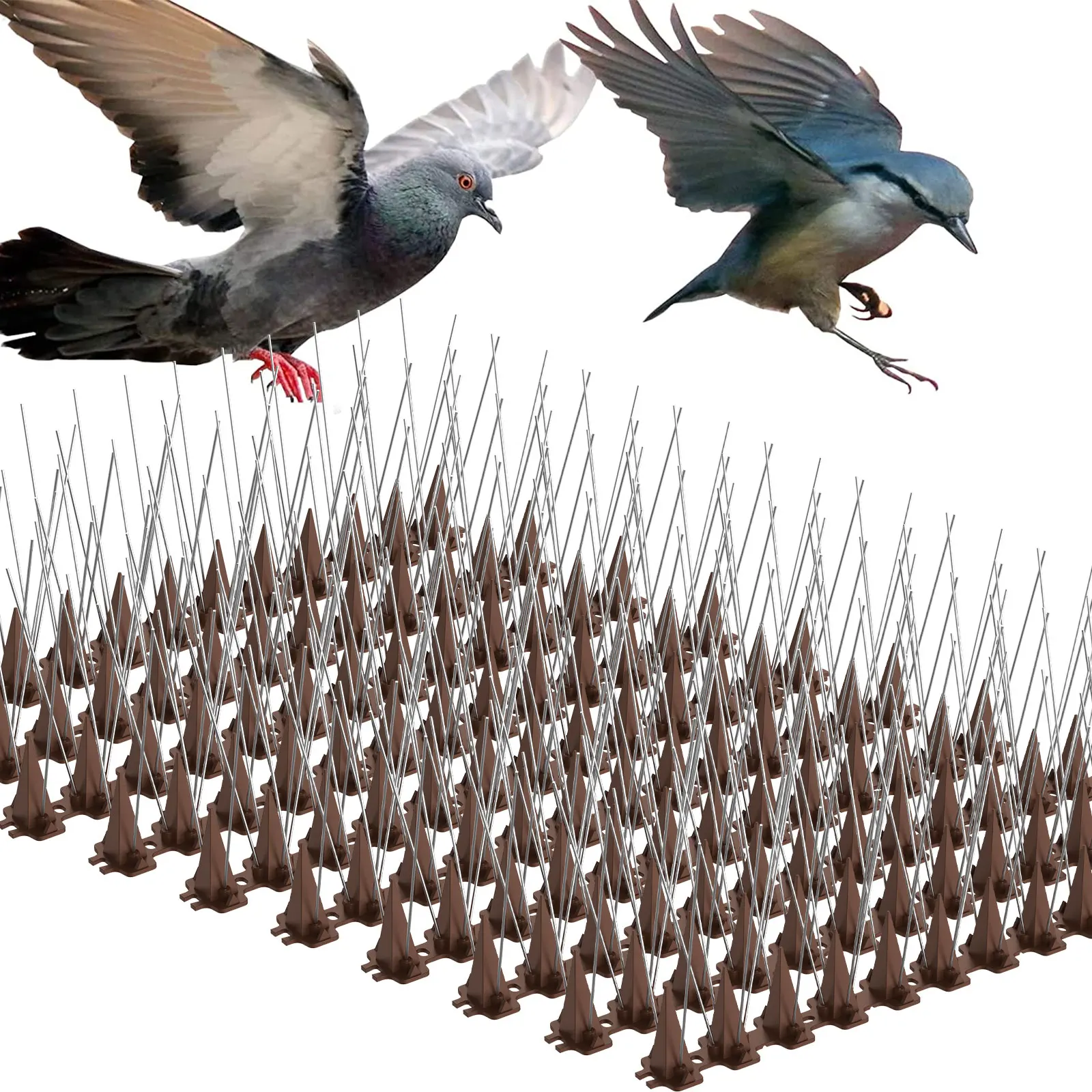Stainless Steel Bird Spikes Repeller for Fence Roof