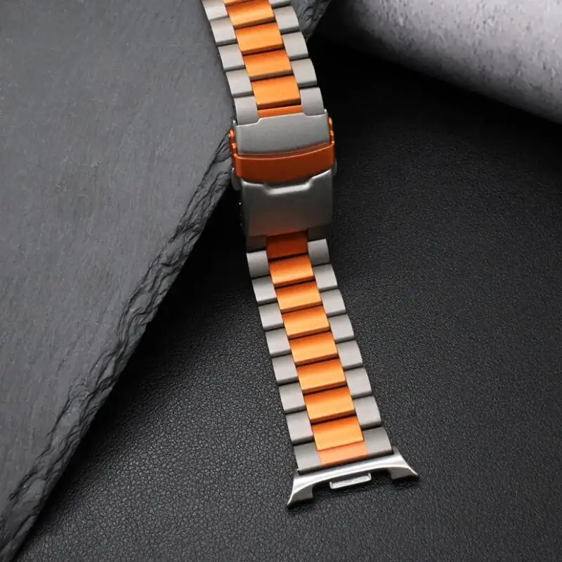 Luxury Stainless Steel Bracelet Strap