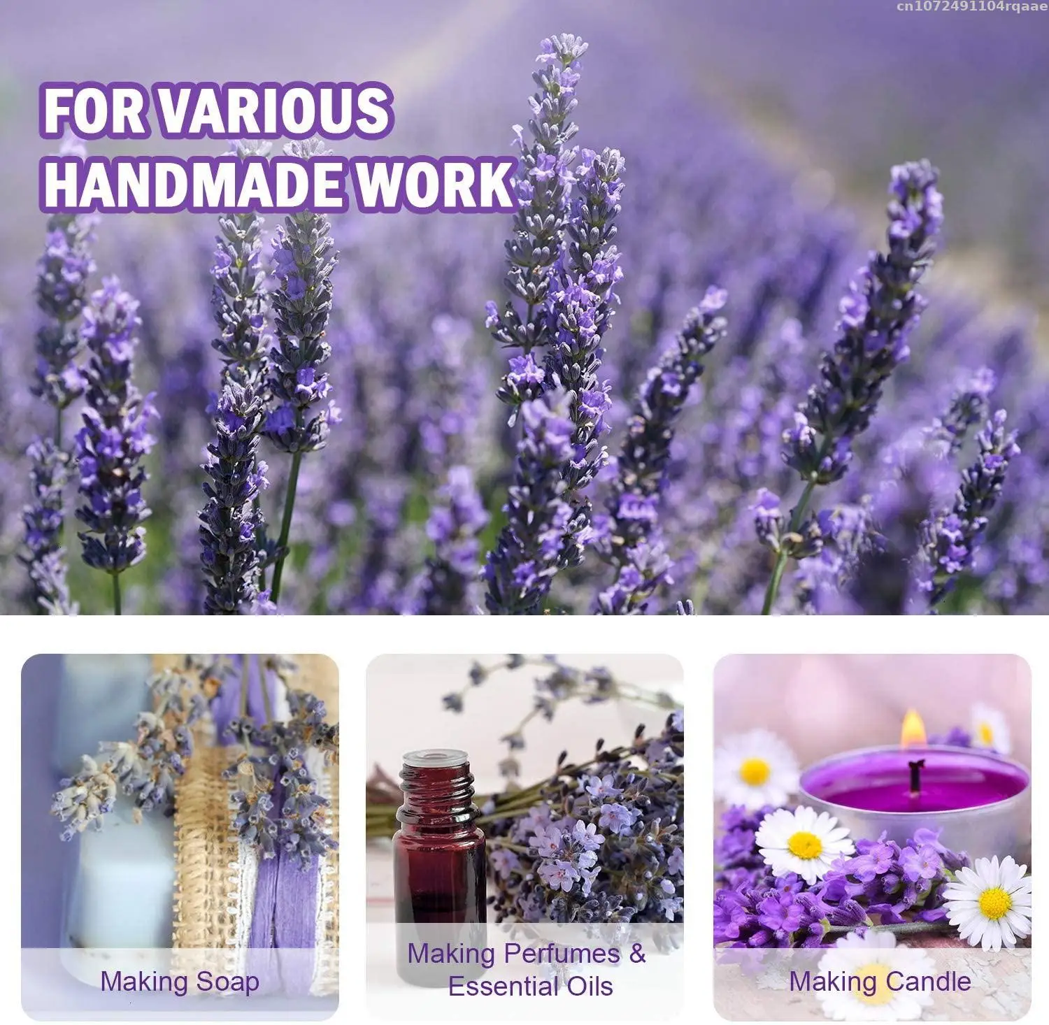 100% Natural 6A Lavender Dried Flowers for Potpourri Sachets Pillow Filling Home Fragrance Wedding Candles Soap Making - Image 5