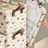 Foldable Clothes Storage Box Wardrobe Organizer with Steel Frame Toys Storage Box Cabinet Container Drawer Closet Organizer 3