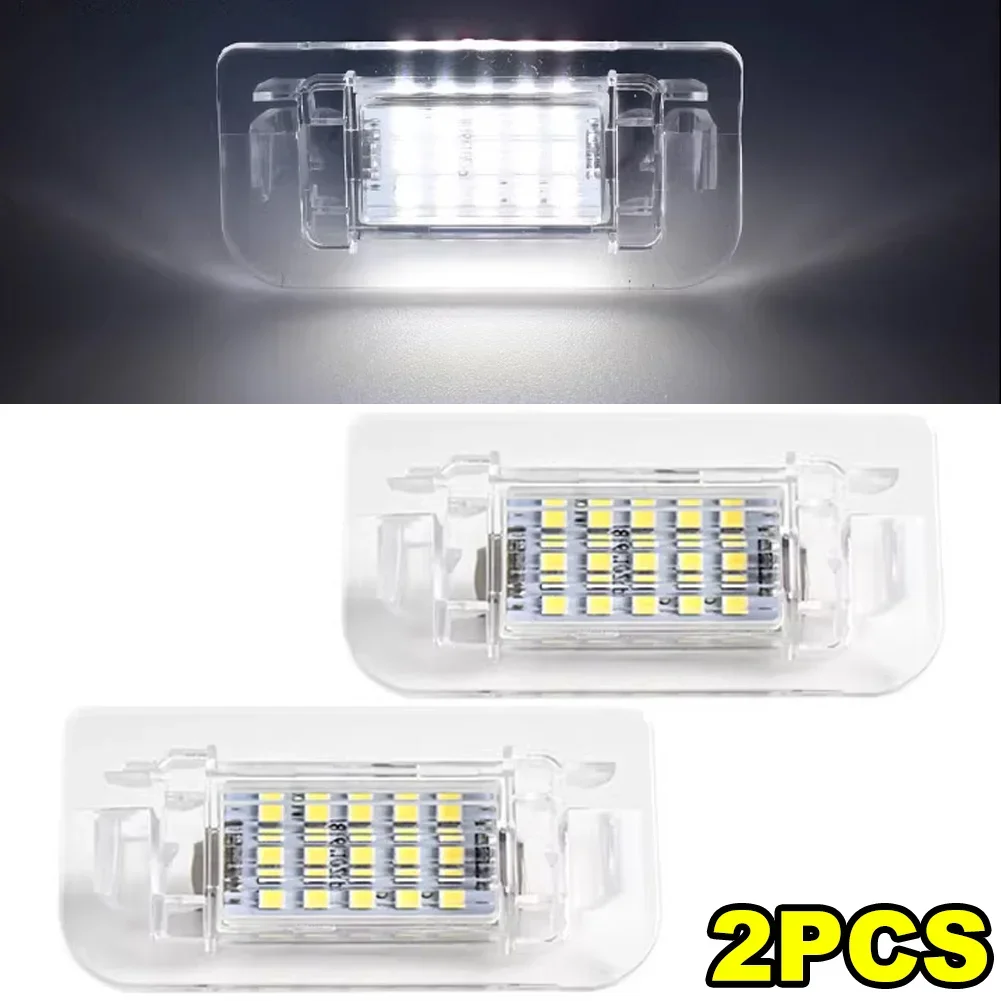 AD Canbus LED License Plate Light Kit For Mercedes C-Class W203 & CLK W209 – 6000K White