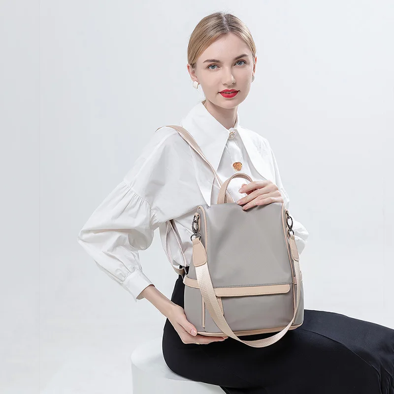 Luxury Trend Anti Theft Women Backpack Large Capacity Waterproof Schoolbag For Girls High Quality Rucksack Travel Bag