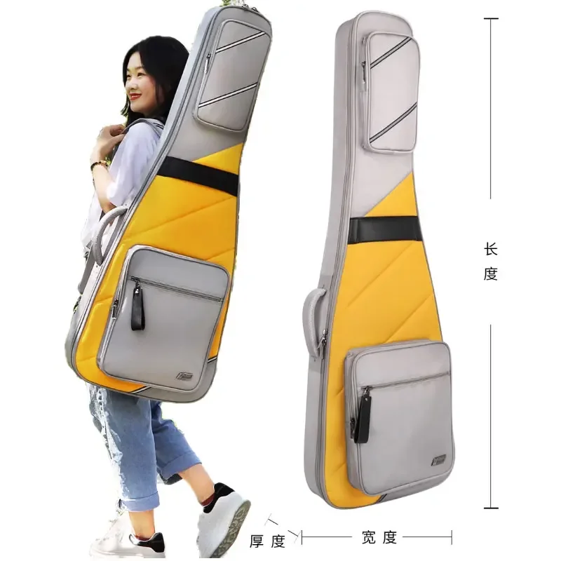Jinchuan factory oxford colorful oxford guitar case 41 inches gig bass bag