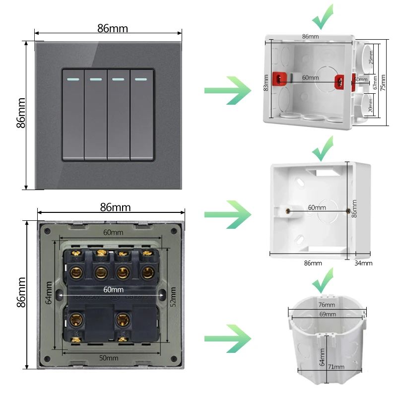 de interruptor parede com dc 5v 04