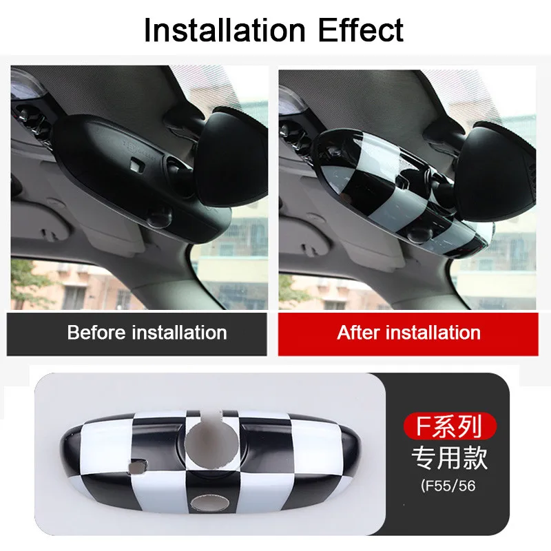 Фото Интерьерная деталь автомобиля для MINI One Cooper JCW R50 R52 R53 R55 R56 R57 R60 R61 F54 F55 F56 F57 F60, автомобильные аксессуары №2