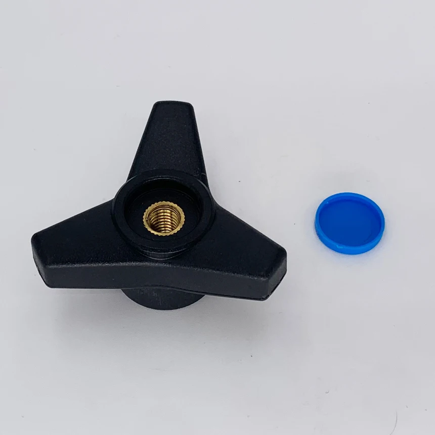 Rosca Fêmea 63 mm 80 mm 100 mm Diâmetro da Cabeça Triângulo Parafuso Através do Buraco Punho de Aperto Botão de Aperto m8 M10 M12 M16