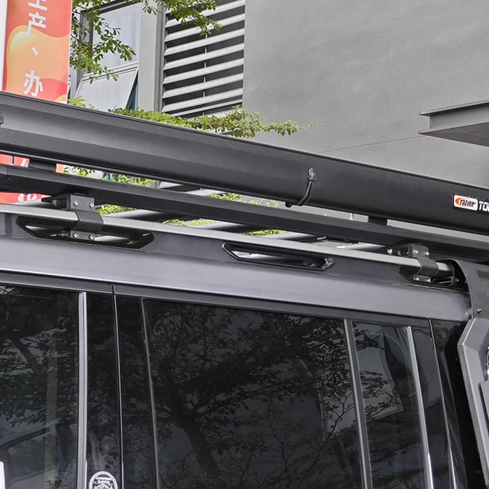 Cherry Jetour Traveller Carbon Fiber Style Roof Luggage Rack Decorative Strip Cover