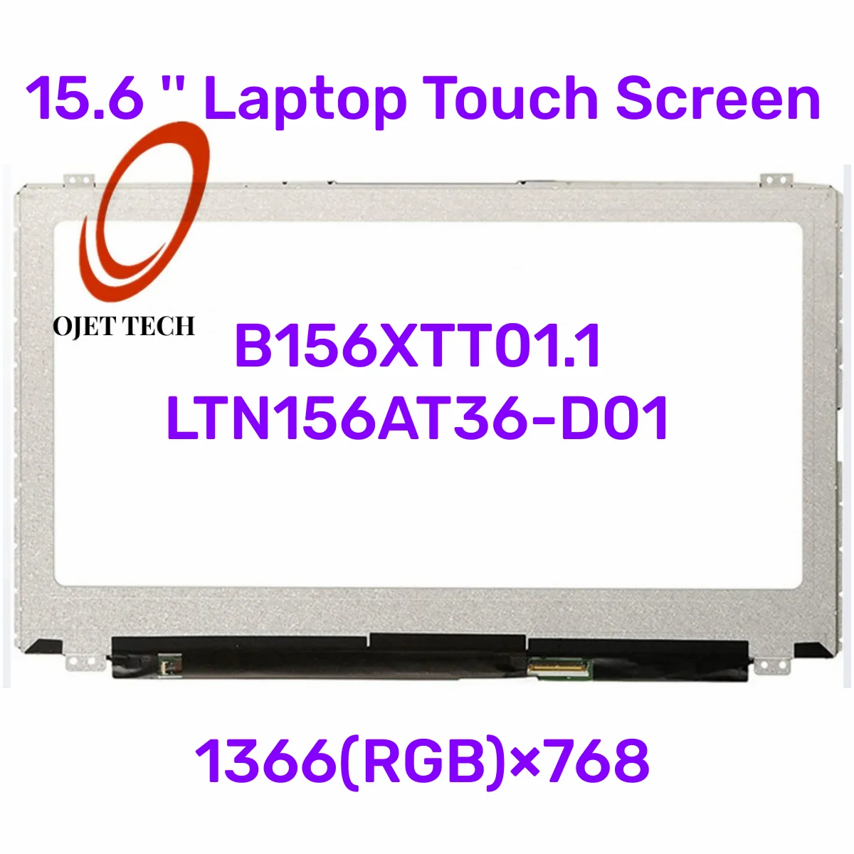 Laptop Touch Screen B156xtt01.1 Ltn156at36-d01 para Dell Inspiron 3000 Séries 153541 3542 3543 5547 5548 156
