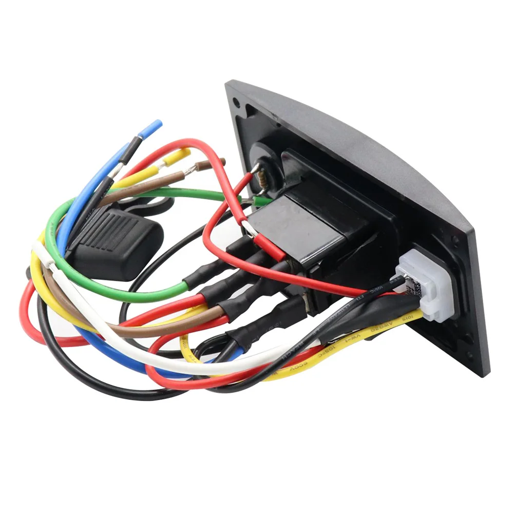 

Durable High Quality Hot New Switch Panel Pump Accessories Automatic-Off-Manual 20 A Fuse Curved Shaped Plastic