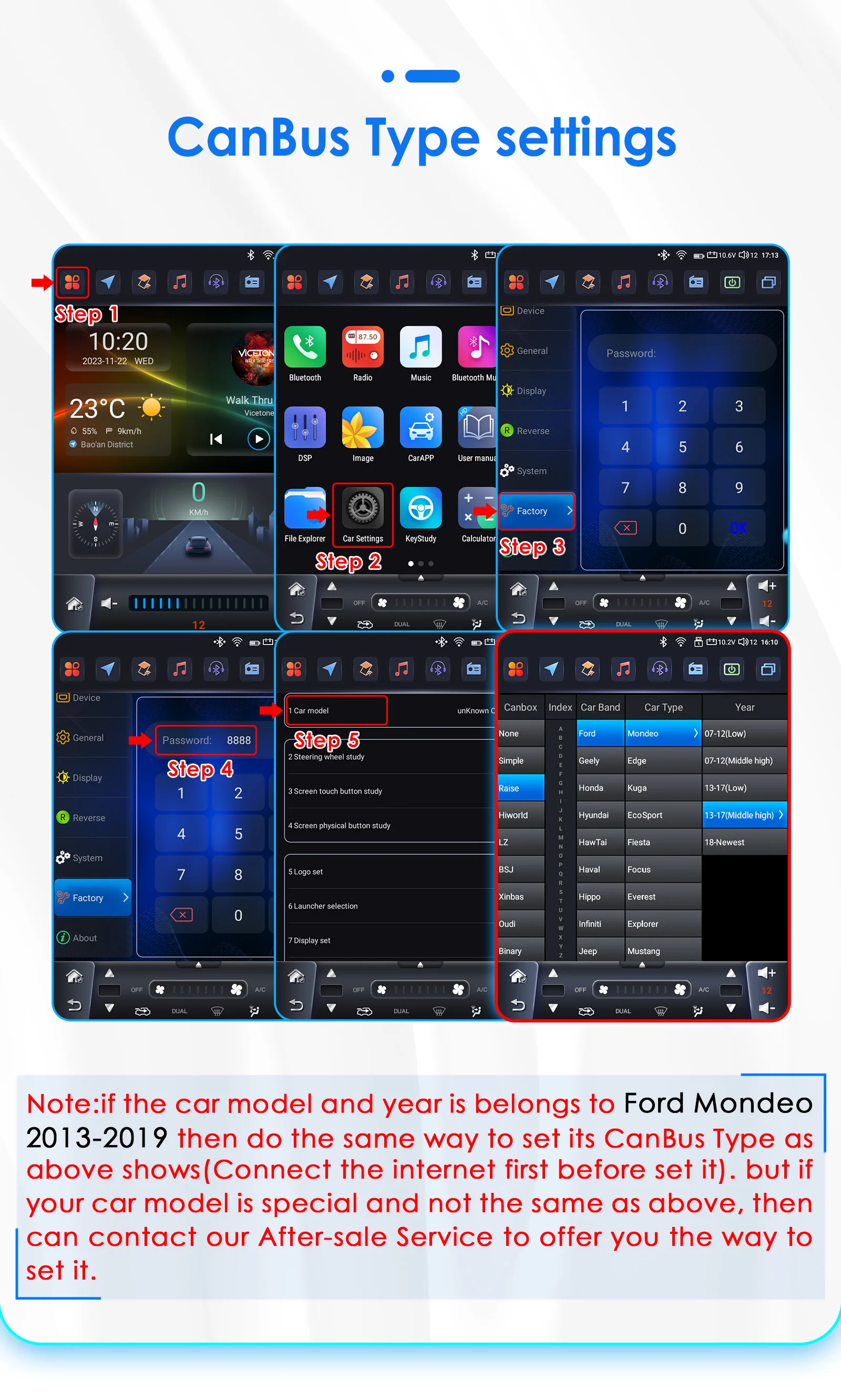 Hizpo Für Ford Fusion Mondeo MK5 2013 - 2019 9,7 Zoll Android Auto Wireless Carplay Autoradio Multimedia Navigation GPS 4G WIFI – Detail 40