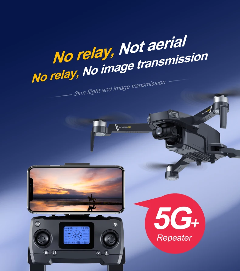 2022 NEW Drone Profesional Reperter GPS WIFI 3-Axis Gimbal 8K HD Camera Helicopter Brushless Motor FPV 6K RC Quadcopter Aircraft remote quadcopter