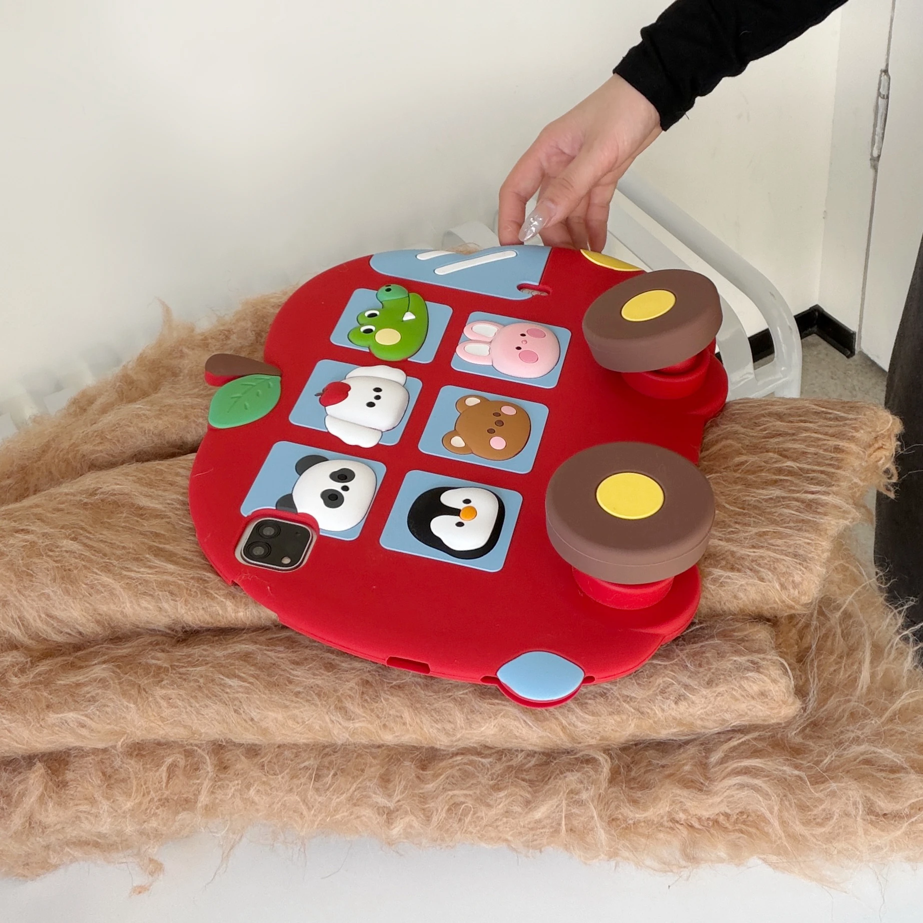 Cute Cartoon Animal Silicone Tablet Protective Case