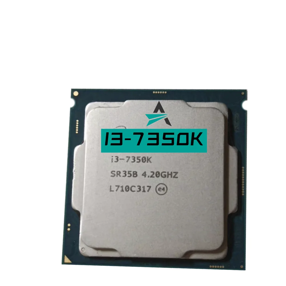 

Core i3-7350K i3 7350K 4.2 GHz Dual-Core Quad-Thread CPU Processor 4M 60W LGA 1151