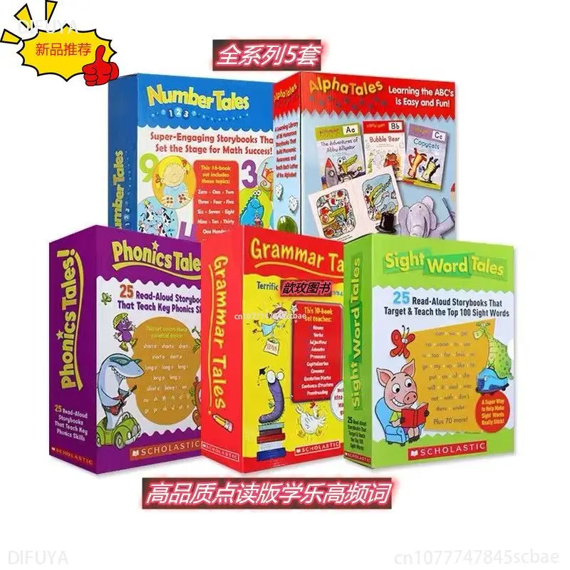 english-storybooks-for-children-math-abc-book-for-kids-early-educational-toys-sight-word-phonics-grammar-alpha-number-tales
